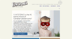 Desktop Screenshot of flintstonesvitamins.ca